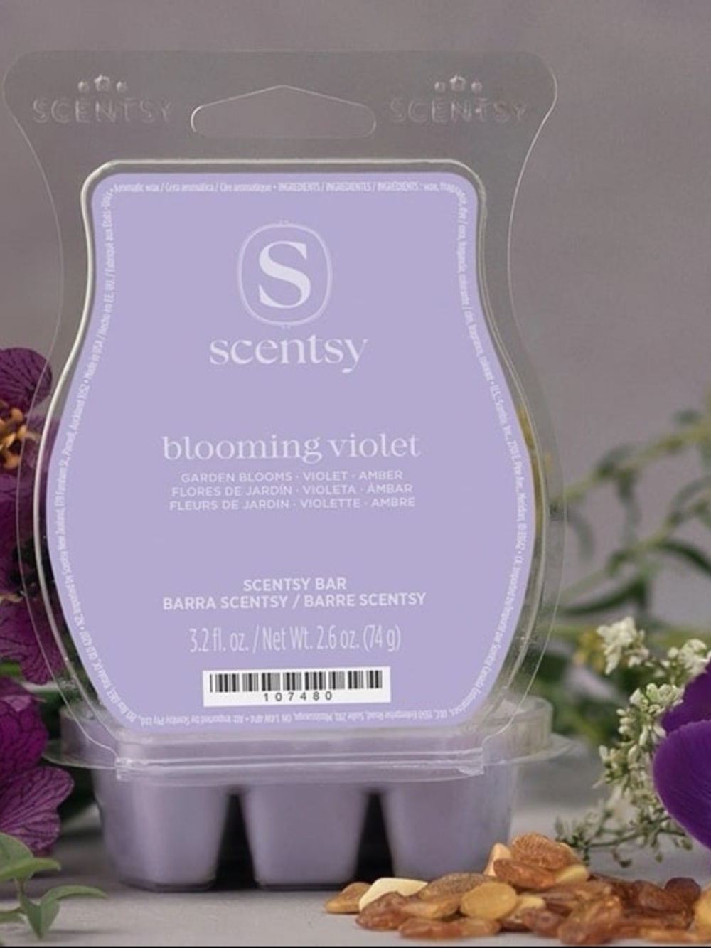Scentsy BLOOMING VIOLET Flower & Garden Festival EPCOT Disney World Wax Bar